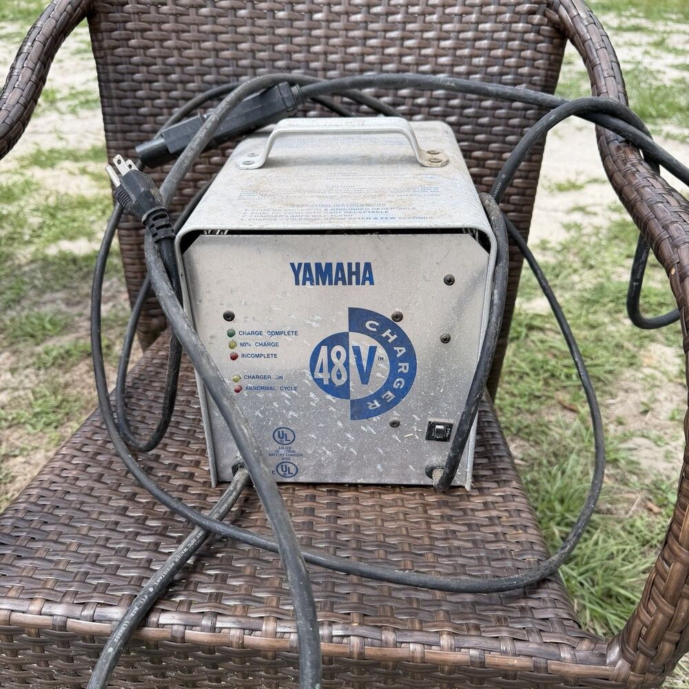 Yamaha 48 Volt Golf Cart Battery Charger Model #SCR481717 Tested Working